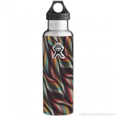 Skins Decals For Hydro Flask 21Oz Standard Mouth / Textured Waves Weave